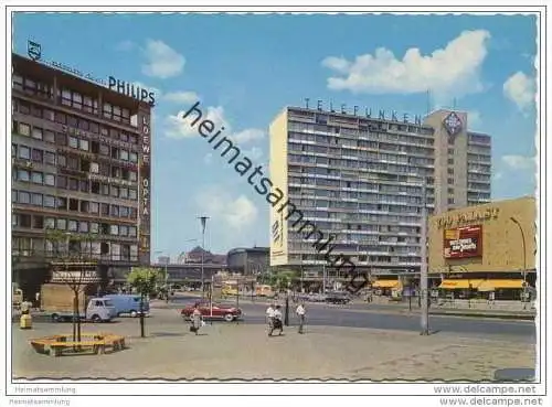 Berlin - Breitscheidplatz - Zoo-Palast - AK Grossformat 60er Jahre