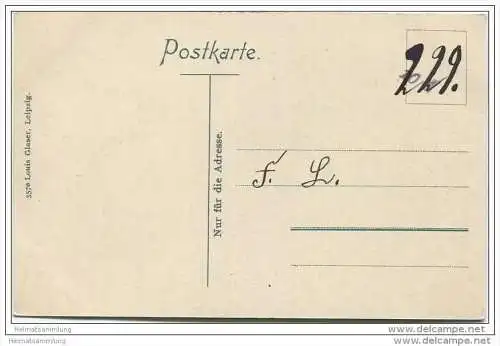 Clausthal - Erzstrasse - Gymnasium ca. 1910