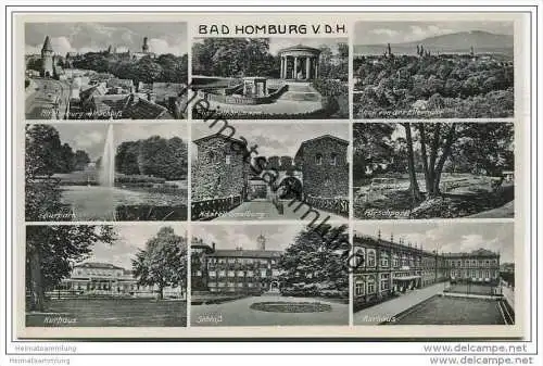 Bad Homburg v. d. H. - Kurhaus - Park - Alt Homburg ca. 1930