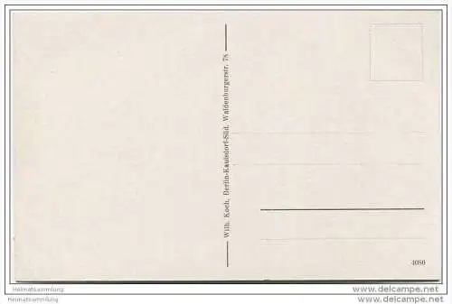 Wassmannsdorf - Kreis Teltow - Dorfstrasse - Dorfteich - Kriegerdenkmal ca. 1930