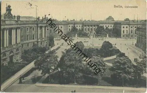 Berlin - Universität - Marke entfernt