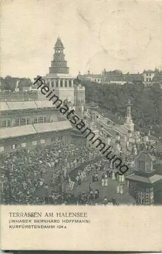 Berlin - Terrassen am Halensee - Kurfürstendamm 124a - Inhaber Bernhard Hoffmann