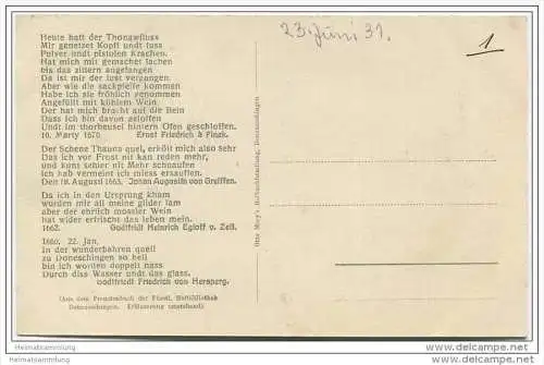 Donaueschingen - Geschichte des Donau-Ursprungs ca. 1930