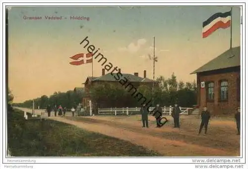 Hvidding - Gransen Vedsted - Grenze - Feldpost