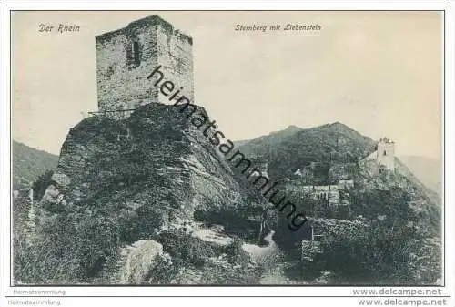 Burg Sterrenberg und Liebenstein 1910
