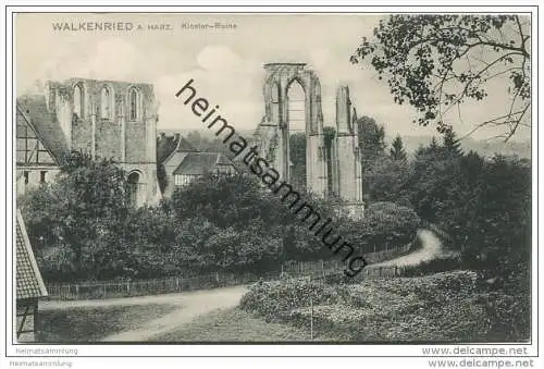 Walkenried - Kloster-Ruine ca. 1910