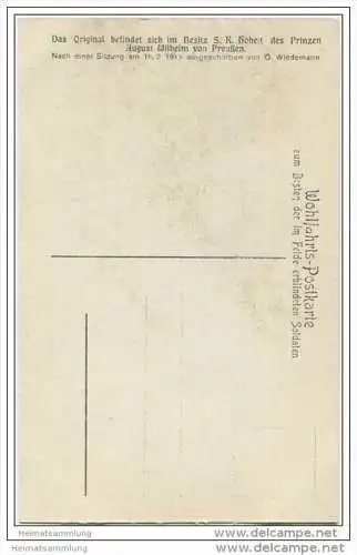 Deutsches Reich - Alexandra Viktoria Prinzessin August Wilhelm von Preussen - Scherenschnitt von O. Wiedemann