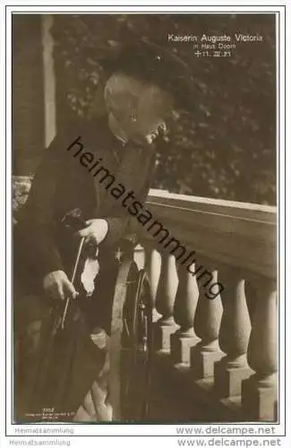 Deutsches Reich - Kaiserin Auguste Victoria in Haus Doorn