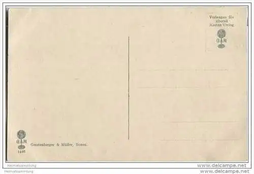 Bozen - Waltherplatz - Waltherdenkmal und Pfarrkirche