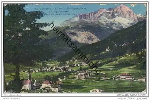 Dolomiten - Vigo di Fassa und Militärkasernen - St. Giovanni