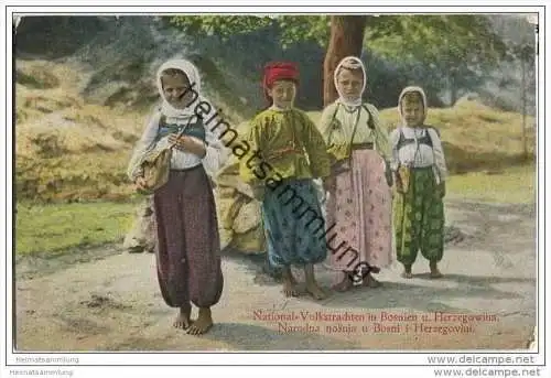 Bosnien-Herzegowina - Bosne i Hercegovine - National-Volkstrachten