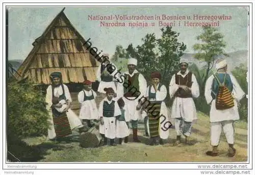 Bosnien-Herzegowina - Bosne i Hercegovine - National-Volkstrachten