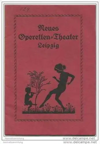 Neues Operetten-Theater Leipzig - Texte zur Revue der Komischen Oper aus Berlin - 8 Seiten