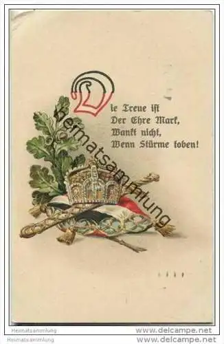 Die Treue ist der Ehre Mark ... - Feldpost