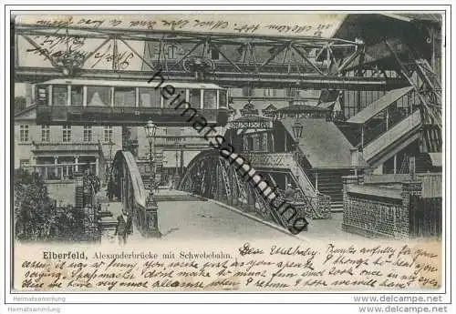 Elberfeld - Schwebebahn - Alexanderbrücke