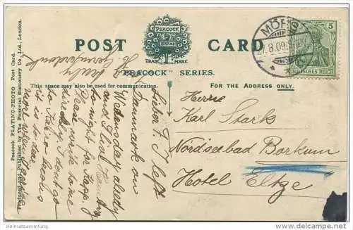 St. Margarets Bay - Granville Hotel - View from Terrace gel. 1909