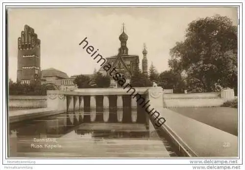 Darmstadt - Russ. Kapelle - Foto-AK