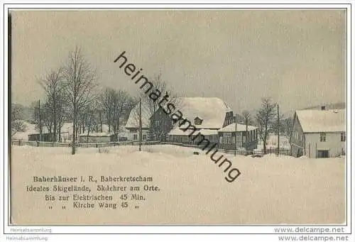 Borowice - Baberhäuser im Riesengebirge - Barberkretschan