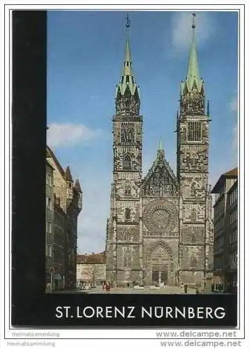Nürnberg - St. Lorenz - 16 Seiten mit 9 Abbildungen 1974