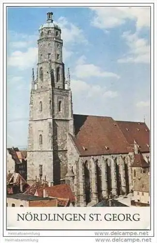 Nördlingen - St. Georg - 16 Seiten mit 7 Abbildungen ca. 1975