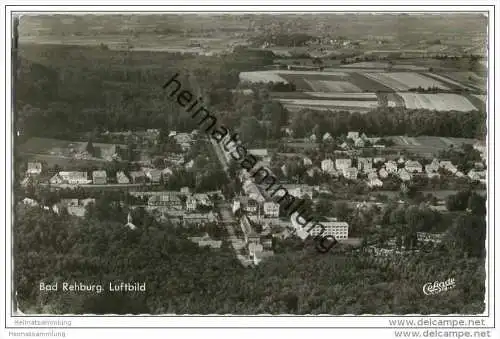 Bad Rehburg - Luftaufnahme - Foto-AK