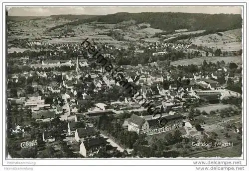 Gaildorf - Luftbild - Foto-AK