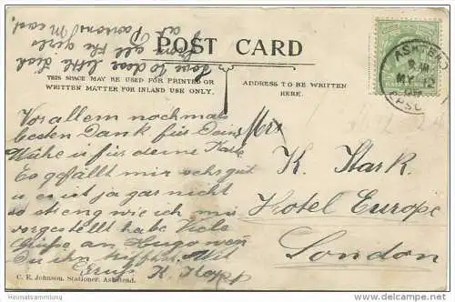 Ashtead - Rectory Lane - Edition C. E. Johnson Stationer Asthead gel. 1908