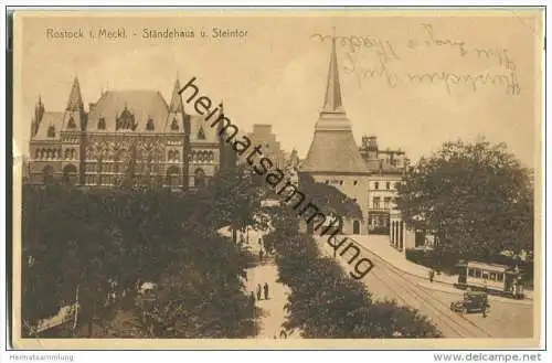 Rostock - Ständehaus - Steintor