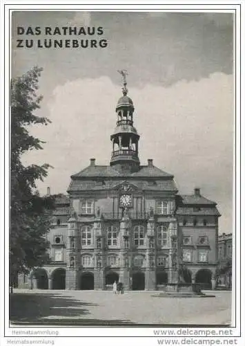 Das Rathaus zu Lüneburg - Führer zu grossen Baudenkmälern - Heft 80 - 1945 - Deutscher Kunstverlag Berlin