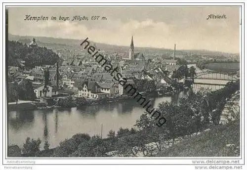 Kempten im Allgäu - Gesamtansicht - Altstadt