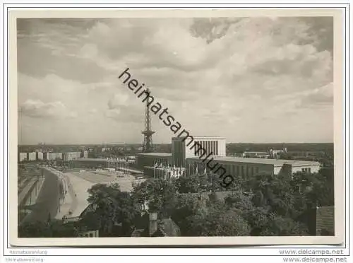 Berlin - Ausstellungsgelände am Funkturm - Foto-AK Grossformat