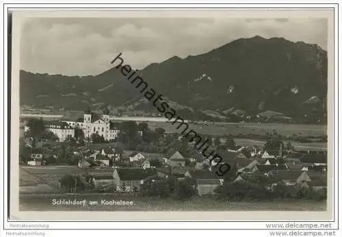 Schlehdorf am Kochelsee - Foto-AK