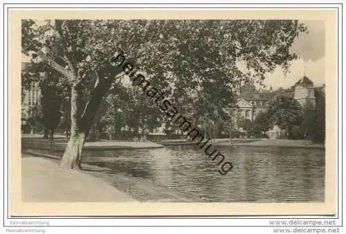 Berlin - Lietzensee - Foto-AK 1950