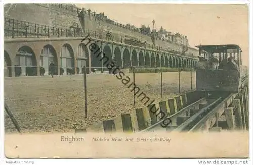 Brighton - Madeira Road and Electric Railway gel. 1910
