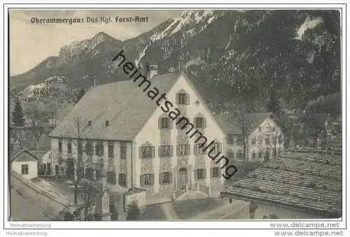Oberammergau - Forst-Amt