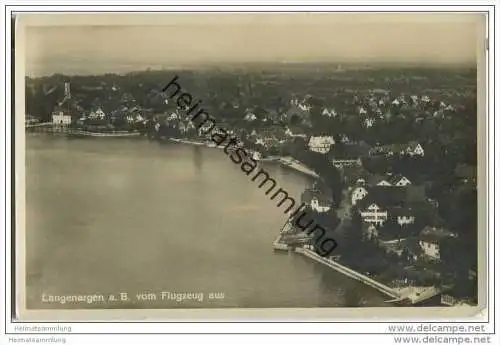 Langenargen am Bodensee - Luftbild - Foto-AK