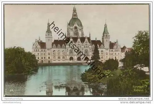 Hannover - Rathaus - Foto-AK