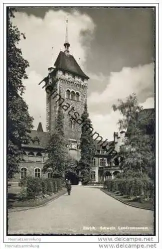 Zürich - Landesmuseum - Foto-AK