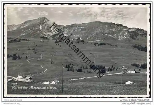 Au Col de Mosses - Foto-AK