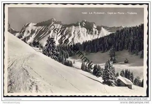 La Pleignaz - Cape au Moine - Tridents - Foto-AK