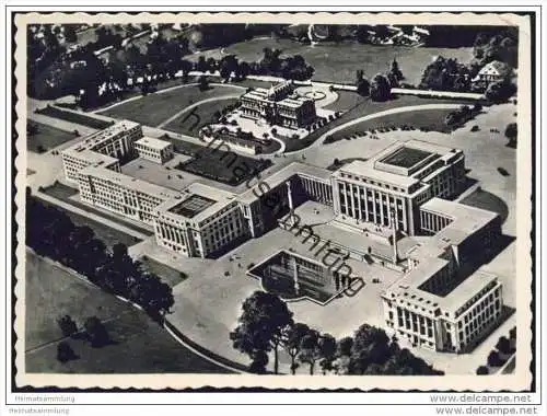 Geneve - Palais des Nations O.N.U. - Foto-AK Grossformat