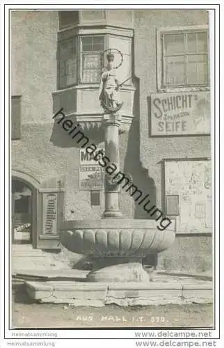 Hall in Tirol - Schilder Maggi - Gala - Schicht's Sparkern Seife - N. Lejet - Foto-AK 1909