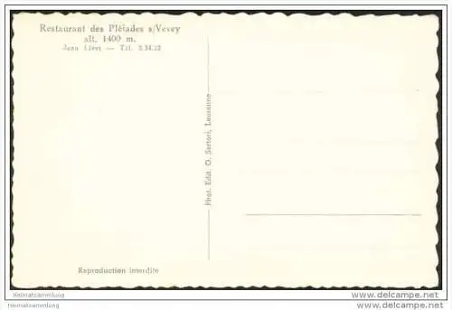 Les Pleiades - Foto-AK