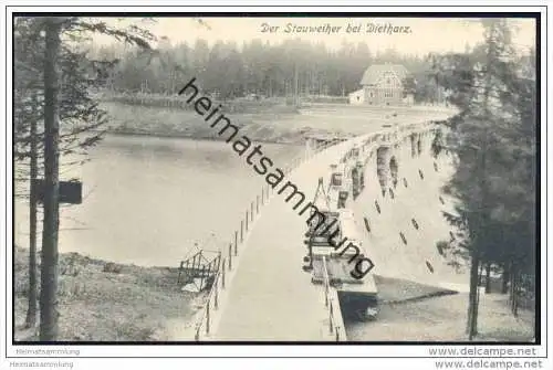 Stauweiher bei Dietharz ca. 1920