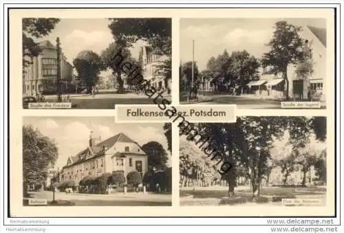 Falkensee - Strasse der Jugend - Rathaus - Strasse des Friedens