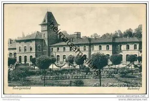 Saargemünd - Sarreguemines - Bahnhof - le Gare