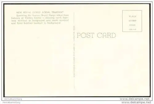 Seilbahn - New Royal Gorge Areal Tramway - USA-Colorado