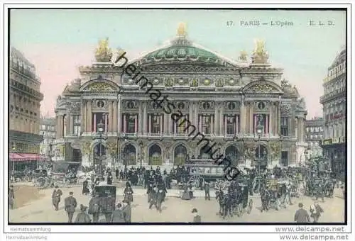 Paris - L'Opera - Oper ca. 1905