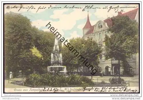 Gruss aus Berlin - Tempelhof - Dorfstrasse