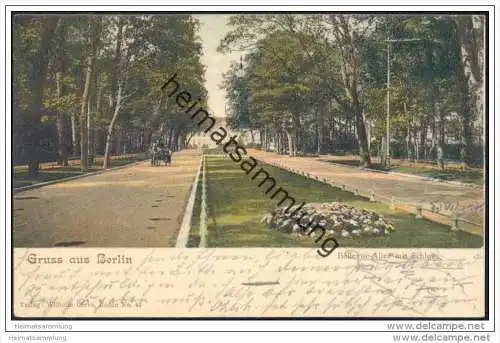 Berlin-Tiergarten - Bellevue Allee - Schloss - Stempel Berlin C 2 Dp